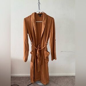 Elegant Tan Trench Coat for Women